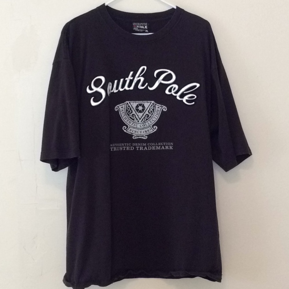 South Pole men’s black shirt